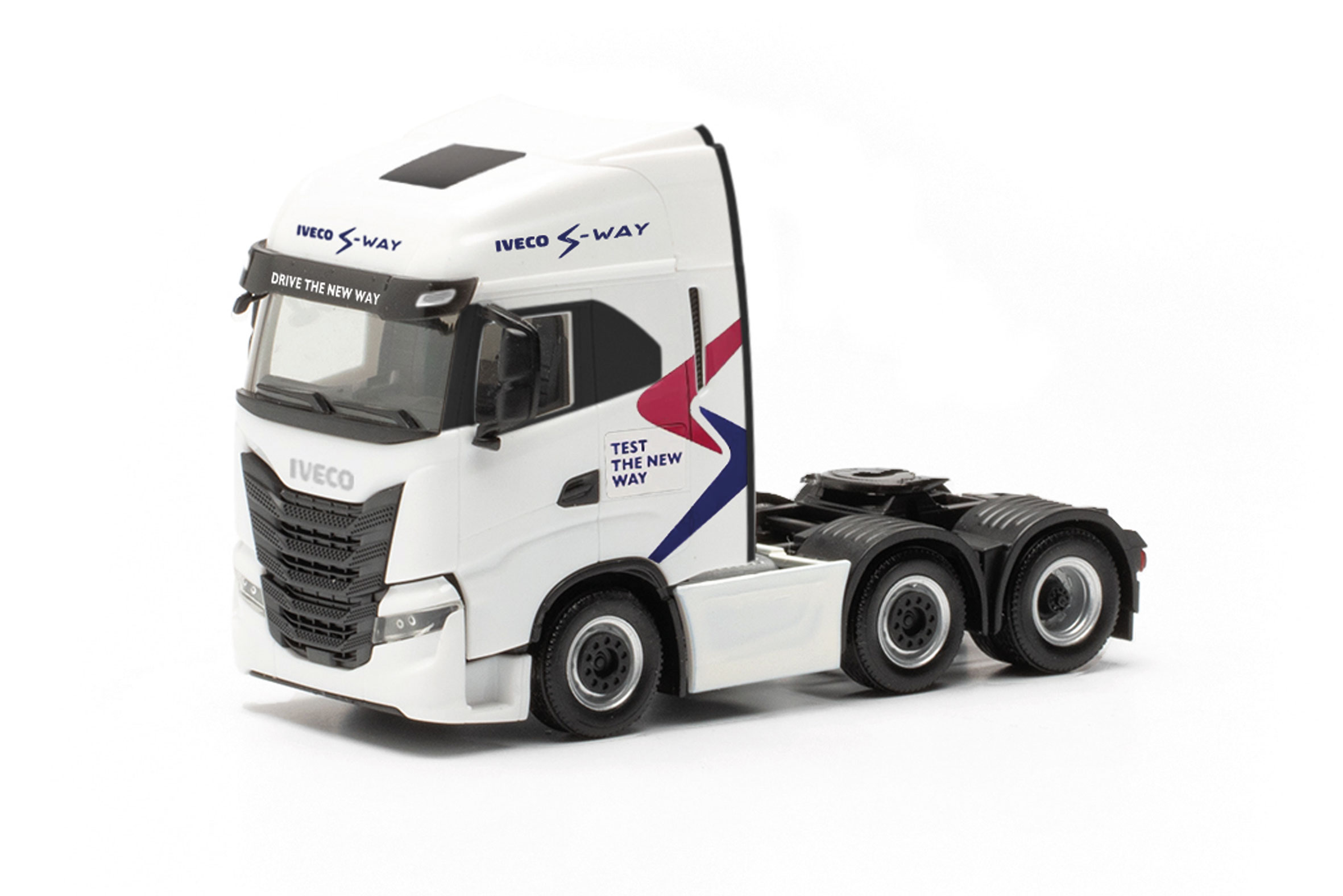 Herpa 317115 Iveco S Way 6x2 SZM Test The New Way Menzels Lokschuppen