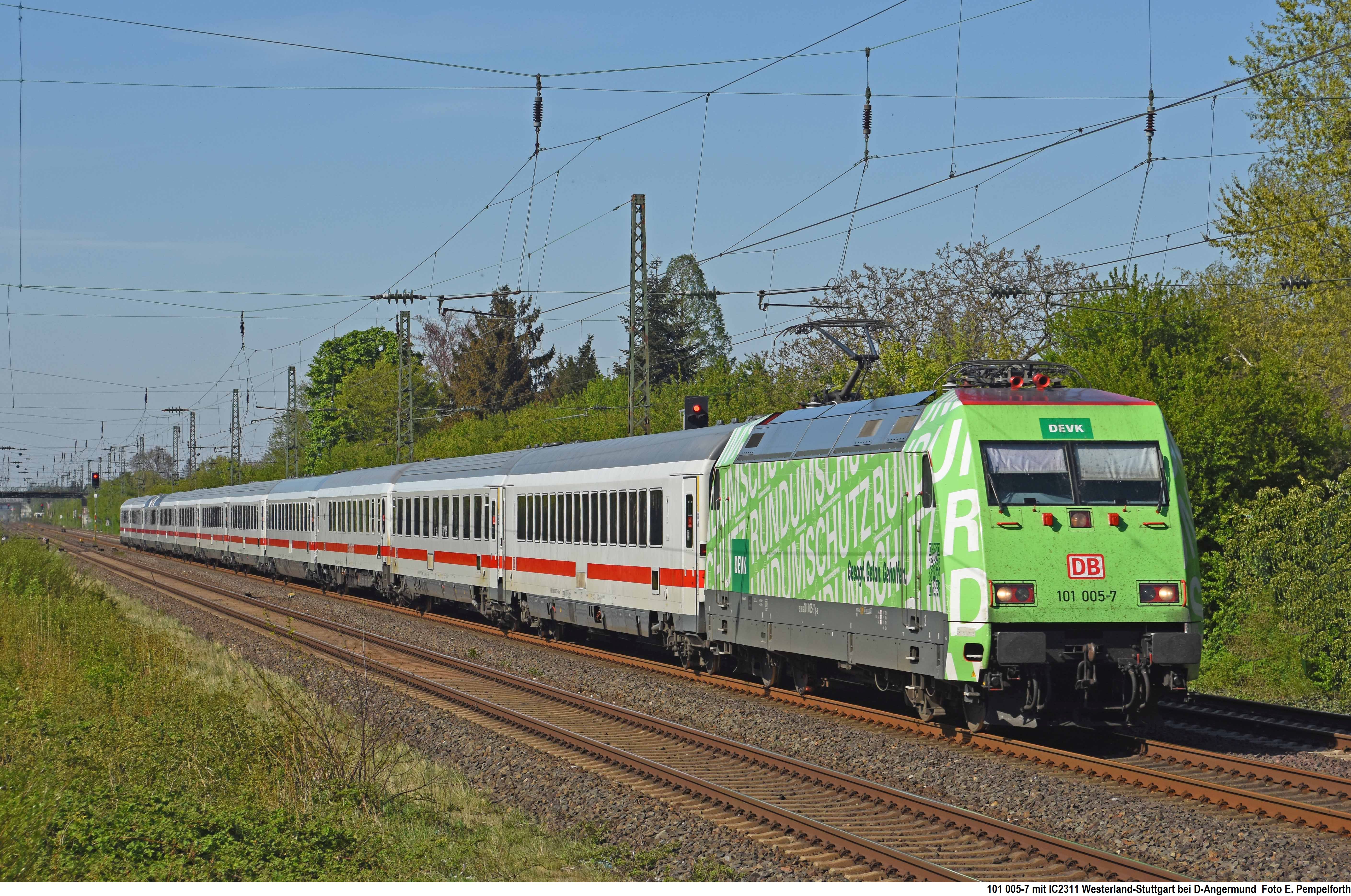 Piko 71191 DBAG E Lok BR 101 005 DEVK Ep 6 AC Menzels Lokschuppen