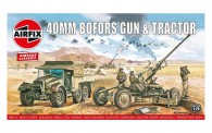 Airfix 02314V Bofors 40mm Gun&Tractor Vintage Classic 