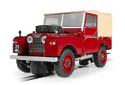 Scalextric C4493 SlotCar: Land Rover Series 1 - Poppy Red 