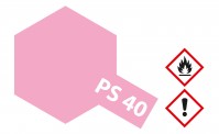 Tamiya 86040 PS-40 Lexanspray - translucent rosarot 