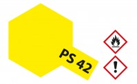 Tamiya 86042 PS-42 Lexanspray - translucent gelb 
