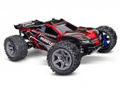 TRAXXAS TRX67164-4RED Rustler 4x4 BL-2S rot 1/10 Stadium-Truc 