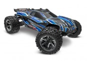 TRAXXAS TRX67376-4-BLUE Rustler 4x4 VXL HD blau 1/10 Stadium-Tr 