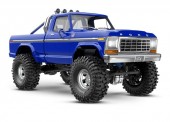 TRAXXAS TRX97044-1BLUE SLVR TRX TRX-4M Ford F150 4x4 lifted bl 