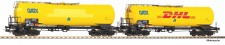 Piko 28306 DGAG DHL Knickkesselwagen-Set 2-tlg Ep.6 