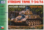 SDV model 87172 T-34/76 Wehrmacht 