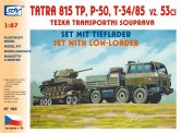SDV model 87183 Tatra 815 6×6 TP, P-50, T-34/85 vz. 53cs 