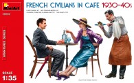 MiniArt 38062 French Civilians in Cafe 1930-40s  