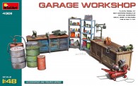 MiniArt 49011 Garage Workschop / Werkstatt Einrichtung 