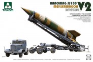 Takom 5001 V-2 Rocket, Hanomag SS100 & Meillerwagen 