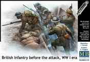 Master Box Ltd. MB35114 British Infantry before the attack, WWI  