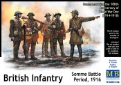 Master Box Ltd. MB35146 British Infantry, Somme Battle Period 