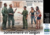 Master Box Ltd. MB35185 Somewhere in Saigon, Vietnam War Series 