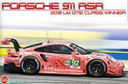 Nunu Model Kit. PN24040 Porsche 911 RSR 2018 LM GTE Class Winner 