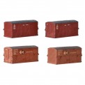 Graham Farish 379-393 Type BD Containers BR Bauxite (x2) & Typ 