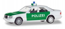 Herpa 094122 MB E-Klasse (W124) Lim. Polizei 