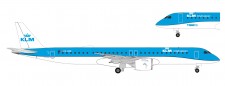 Herpa 536554-001 Embaraer E195-E2 KLM Cityhopper 