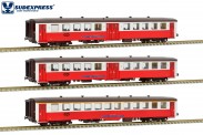 Sudexpress S1105 CP Schindler Personenwagen-Set 3tlg Ep.4 