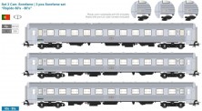 Sudexpress S1201 CP Personenwagen-Set 3tlg. Ep.3/4 