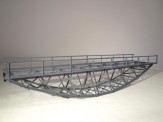 Hack FB048 Fischbauchbrücke 49,8 cm, grau 