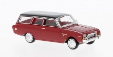 Brekina 19478 Ford Taunus (P3) Turnier rot/schwarz 