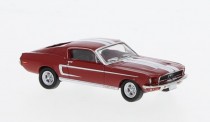Brekina 19605 Ford Mustang Shelby GT 350 rot/weiß 