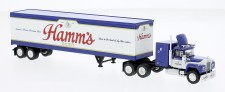 Brekina 85811 Mack RS US-Koffer-SZ Hamm´s Beer 