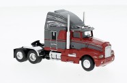 Brekina 85933 Kenworth T600 SZM (3a) grau/rot 