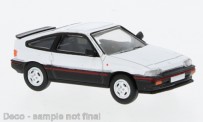 Brekina PCX870470 Honda CRX weiß/matt schwarz (1983) 