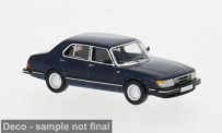 Brekina PCX870759 Saab 900 Limousine dunkelblau (1981) 