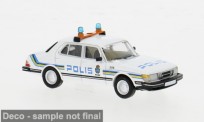 Brekina PCX871147 Saab 900 Limousine Polis (1981) 