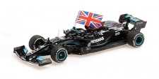 Minichamps 410211144 Mercedes-AMG Hamilton Winner British GP 