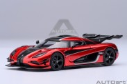 AUTOart 20040 Koenigsegg One : 1 apple red/carbon 