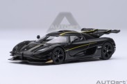 AUTOart 20043 Koenigsegg One : 1 clear carbon / gold 