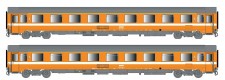 LS Models 40350 SNCF Corail Reisezugwagen-Set 1.Kl. Ep.4 