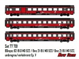 LS Models 77701 ÖBB EC Personenwagen-Set 3-tlg Ep.5a 