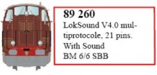 LS Models 89260 LokSound V4.0 für BM 6/6 