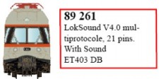 LS Models 89261 LokSound V4.0 für ET403 