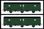 LS Models MW102 SNCF Packwagen-Set 2-tlg. Dqd2m Ep.3b 