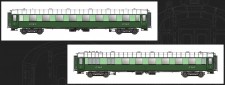 LS Models MW40946 ETAT Personenwagen-Set 2-tlg. Ep.2b 