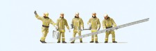 Preiser 10770 Feuerwehrmänner in moderner Einsatz- 