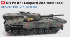 Artitec 6160089 CH Pz 87 / Leopard 2A4 train load 