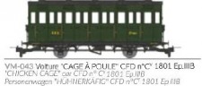 REE Modeles VM-043 CFD Personenwagen 1801 Ep.3b 