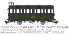 REE Modeles VM-045 CFD Personenwagen 1752 Ep.3b 