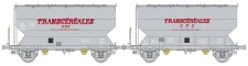 REE Modeles WB-885 SNCF CTC Getreidewagen-Set 2-tlg. Ep.4/5 