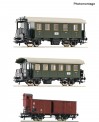 Roco 6200040 DB Nebenbahnzugwagen-Set 3-tlg. Ep.3 