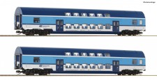 Roco 6280028 CD Doppelstockwagen-Set 2-tlg. Ep.6 