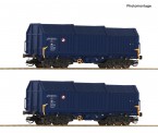 Roco 6680013 ZSSK Cargo Teleskophaubenwagen-Set Ep.6 