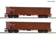 Roco 6680015 CSD offene Güterwagen-Set Eas 2-tlg Ep.4 